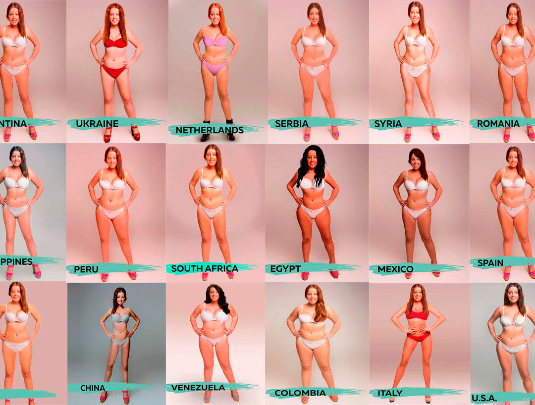 La bellezza delle donne, secondo le donne. Per italiane magrezza e 49 kg peso ideale.