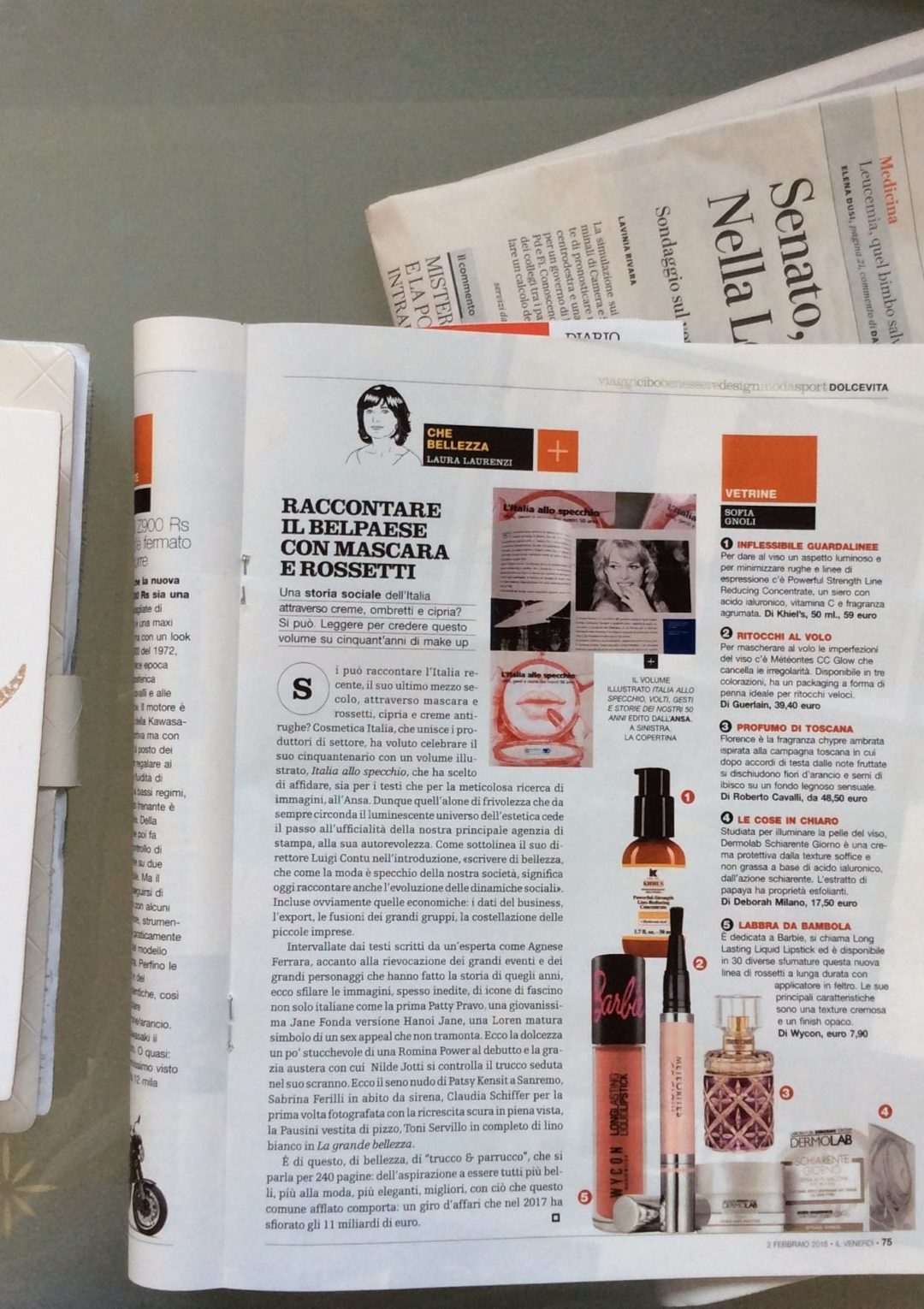 Raccontare il belpaese con mascara e rossetti